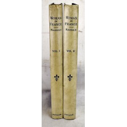 Woman in France During the Eighteenth Century. (Large Paper Edition, With Hand Written Letter from the Author) (2 volumes)